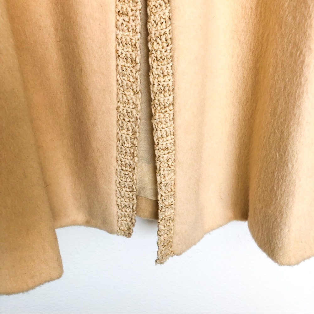 Vintage 1960s Smart Set Long Tan Wool Overcoat - Picture 4 of 12